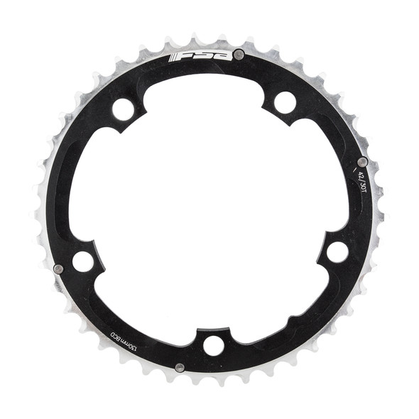 Full Speed Ahead Chainring Road Pro 130Mm 42-Tooth 5B 9/10-Speed Black Triple