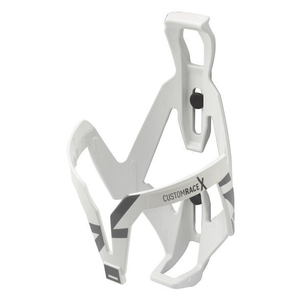 Elite Bottle Cage Custom Race X Gloss-White/Gray