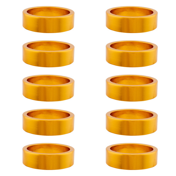 Origin8 Head Part Spacer Alloy 10Mmx1-1/8Gd-Ano Bag Of 10