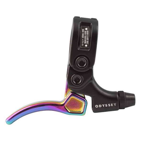 Odyssey Brake Lever Mono Hinged Short Right Hand Oilslick