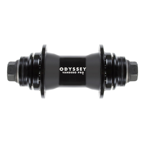 Odyssey Hub Front Vandero Pro 36H 3/8 Thred-In Bolt Black