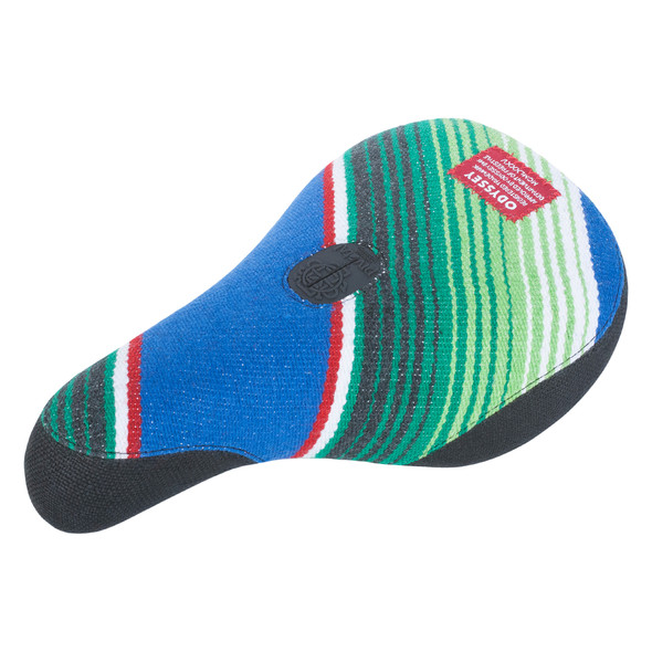 Odyssey Saddle Mx Pivotal Fat Cap Mexican Blanket Multi