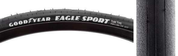 Goodyear Tire Eagle Sport 700X28 Black Fold Dpc
