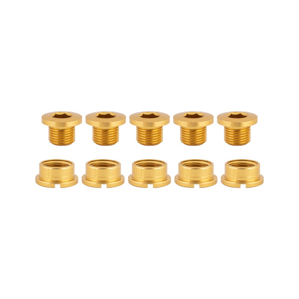 Origin8 Chainring Bolt Set Single Alloy Gld