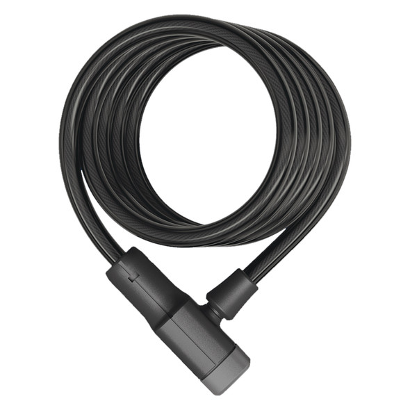 Abus Lock Cable 5510 Primo Key 180Cmx10Mm Without -Bracket Black
