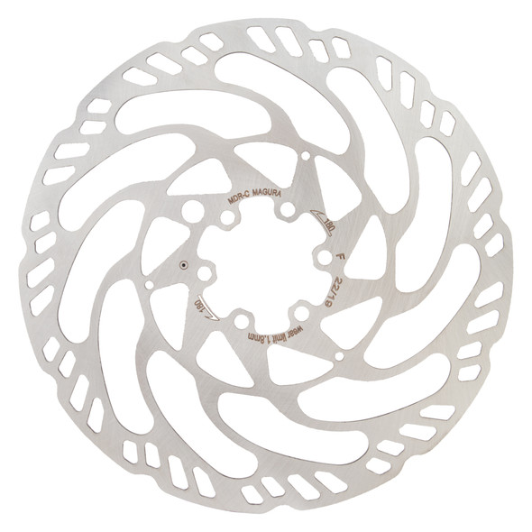Magura Brake Part Disc Rotor Mdr-C 180 6B Silver