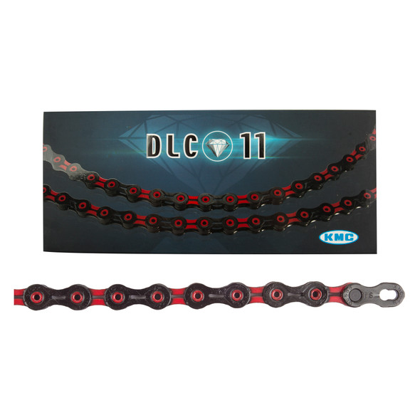 Kmc Chain Dlc 11-Speed Black/Red 118L