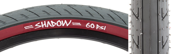 The Shadow Conspiracy Tire Strada Nuova 20X2.3 Wire Finest Gray/Red