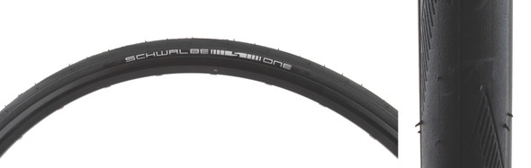 Schwalbe Tire One 700X25 Perf Micro Black/Bsk Tle Fold