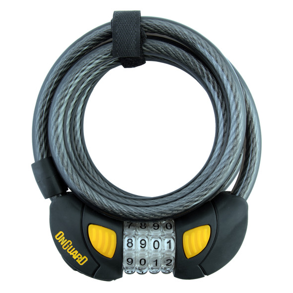 Onguard Lock Cable 8031Glo Doberman Combo 6Fx12Mm