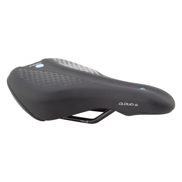 Cloud-9 Saddle Kush Kids Sport Memory Foam 9X5.4 Black