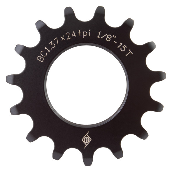 Origin8 Cog Track 15Tx1/8 Black