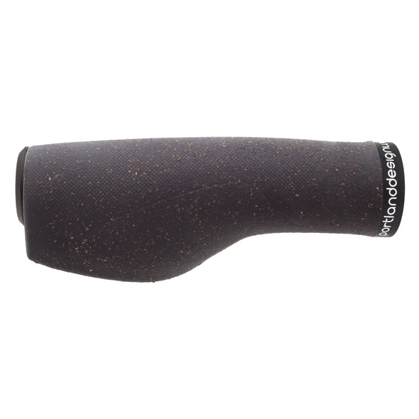 Portland Design Works Grips Lockon Cork Chop Ergo Cork/Black-Clamp 128Mm