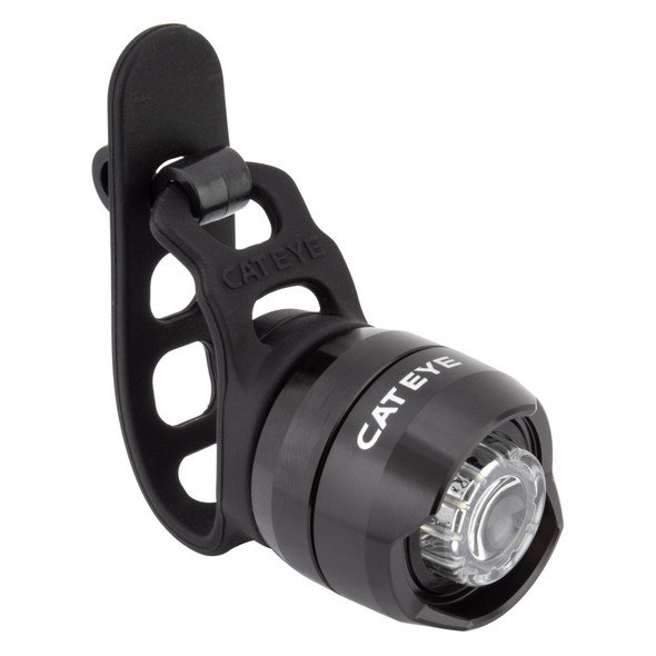 Cateye Light Silver-Ld160Rc-F Front Orb Rc Black