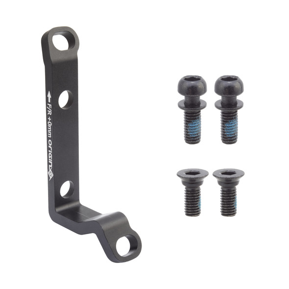 Origin8 Brake Part Vise Disc Adapter For R Post Mount/Fm +0Mm Black