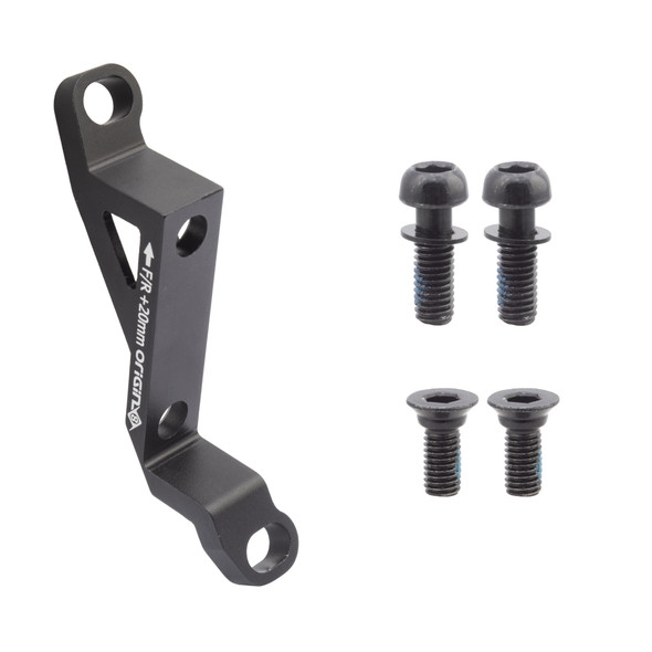 Origin8 Brake Part Vise Disc Adapter For R Post Mount/Fm +20Mm Black