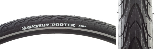 Michelin Tire Protek 700X32 Black/Black Wire/3X22/Tt