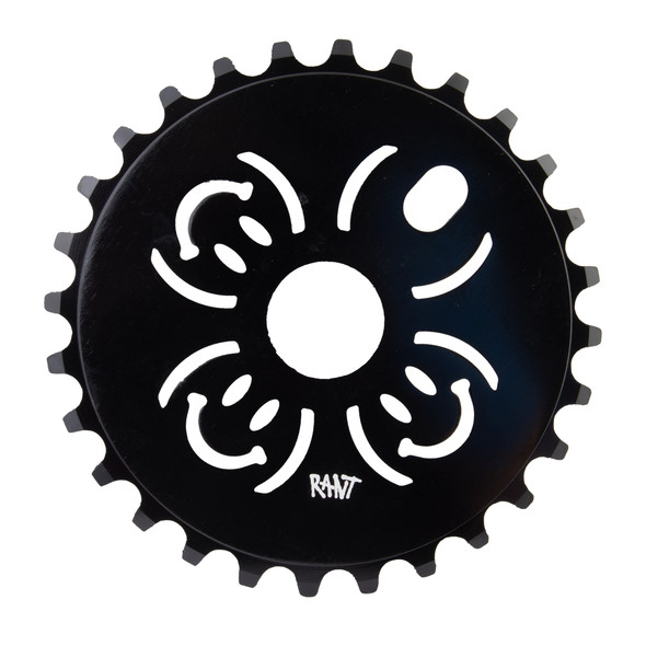 Rant Chainring 1Pc 28-Tooth 1/8 Habd Black