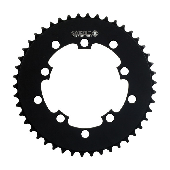 Origin8 Chainring 10H 46-Tooth 110/130 Black 3/32