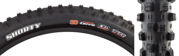 Maxxis Tire Shorty Gen2 29X2.4 Black Fold/603Ct/Exo/Tr/Wt
