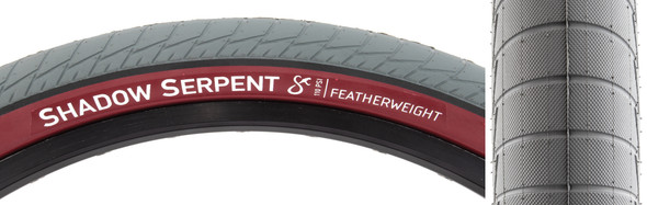 The Shadow Conspiracy Tire Serpent 20X2.3 Wire Finest Gray/Red