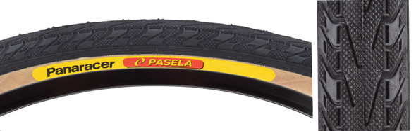 Panaracer Tire Pasela 27X1 Wire Black/Ysk