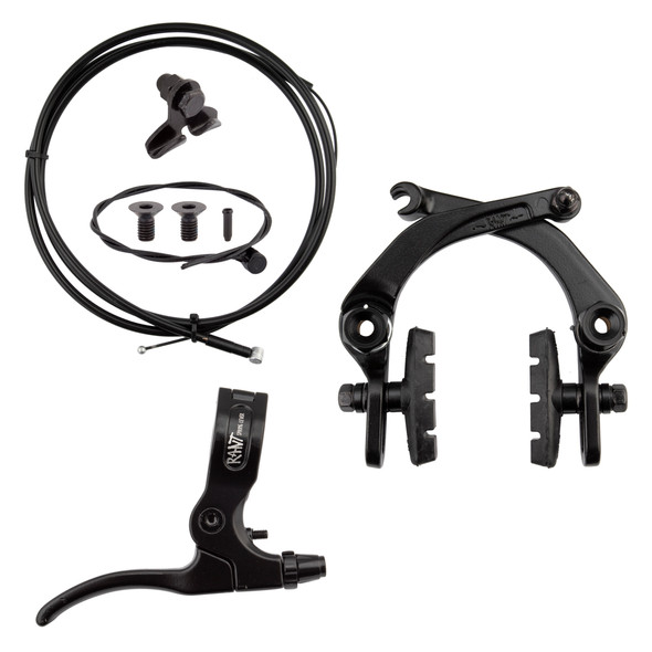Rant Brakeset Spring Ii U-Brake Kit With Lvr/Linear Cable/Caliper Black