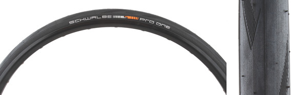 Schwalbe Tire Pro One 700X25 Evo V-Guard Black/Bsk Addix Race Fold