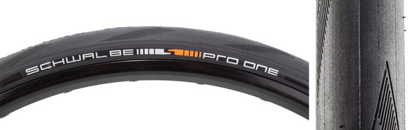 Schwalbe Tire Pro One 700X32 Evo S-Race V-Guard Black/Bsk Addix Race Fold