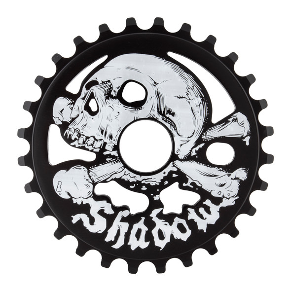The Shadow Conspiracy Chainring 1Pc 28-Tooth 1/8 Cranium Black
