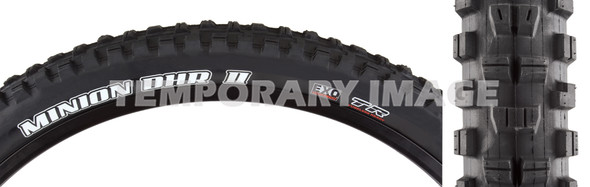 Maxxis Tire Minion Dhr Ii 29X2.6 Black Fold/60 Mt/Exo/Tr