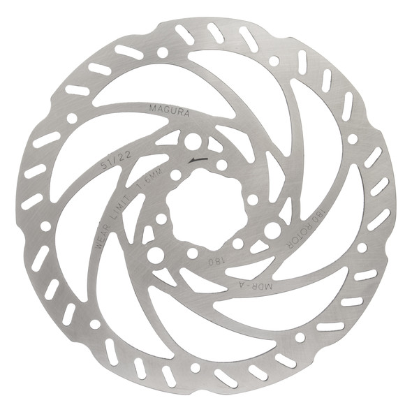 Magura Brake Part Disc Rotor Mdr-A 180 6B Silver