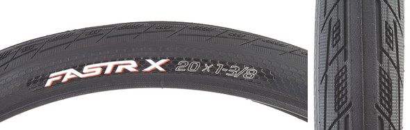 Tioga Tire Fastr X 20X1-3/8 Wire Black