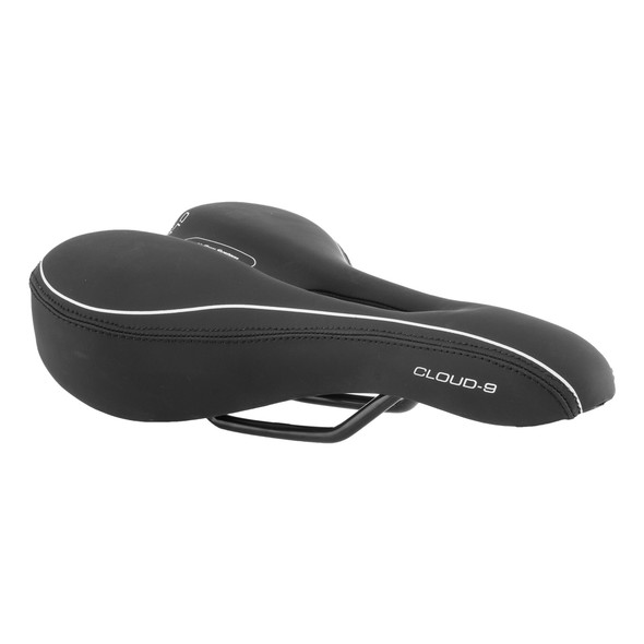 Cloud-9 Saddle Sport Select Airflow Mens Soft Touch Vinyl Black