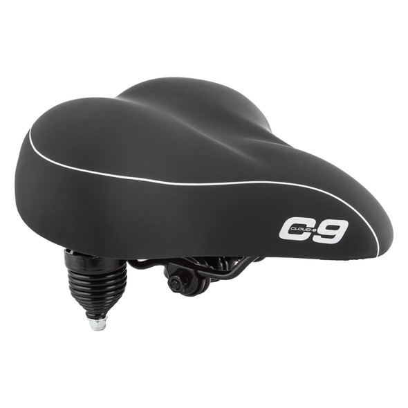 Cloud-9 Saddle Cruiser Anatomic Soft Touch Vinyl Wr Black