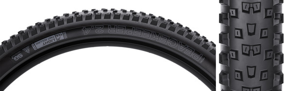 Wtb Tire Peacekeeper 29X2.4 Black/Black Light Front Tcs/60/Tt/Sg2 Fold