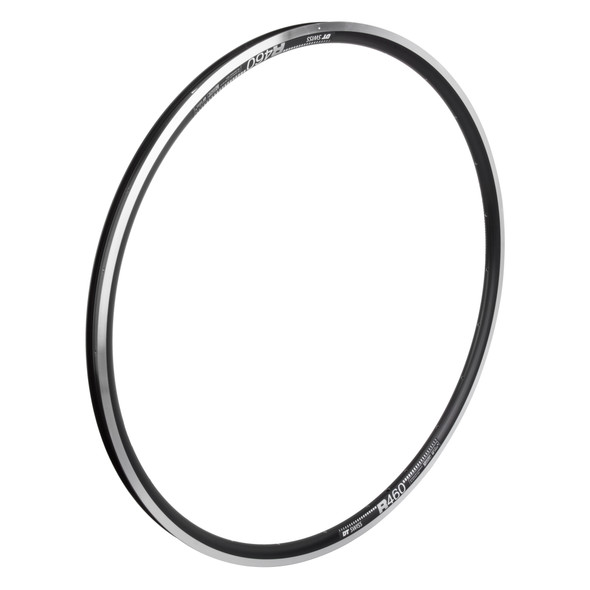Dt Swiss Rim 700C 622X18 R460 24 Black/Machined Sidewall