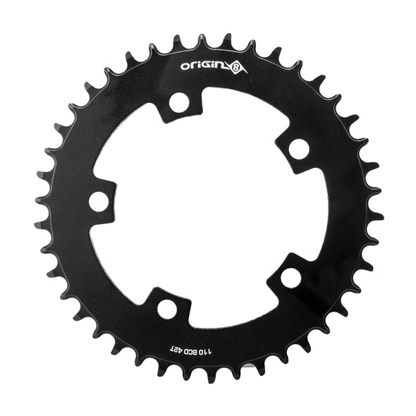 Origin8 Chainring Thruster 110Mm 42-Tooth 10/11-Speed 5B Black