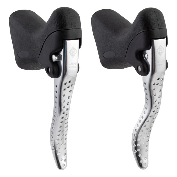 Origin8 Brake Lever Road Clasiq Sport Silver/Black/Black