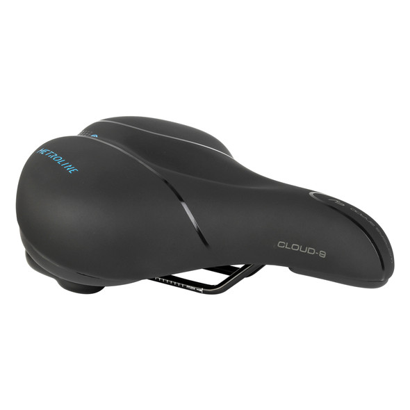 Cloud-9 Saddle Metroline Memory Foam Black