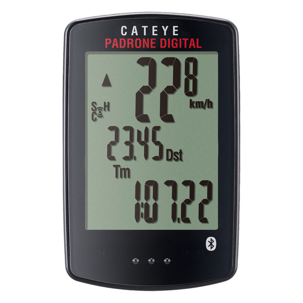 Cateye Computer Cc-Pa400B Padrone Digital Wireless Black (P)