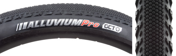Kenda Tire Alluvium Pro 700X40 Black/Black/Ref Gct/Tlr/120 Fold 50Psi