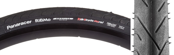 Panaracer Tire Ribmo Protite 700X32 Wire Black/Black