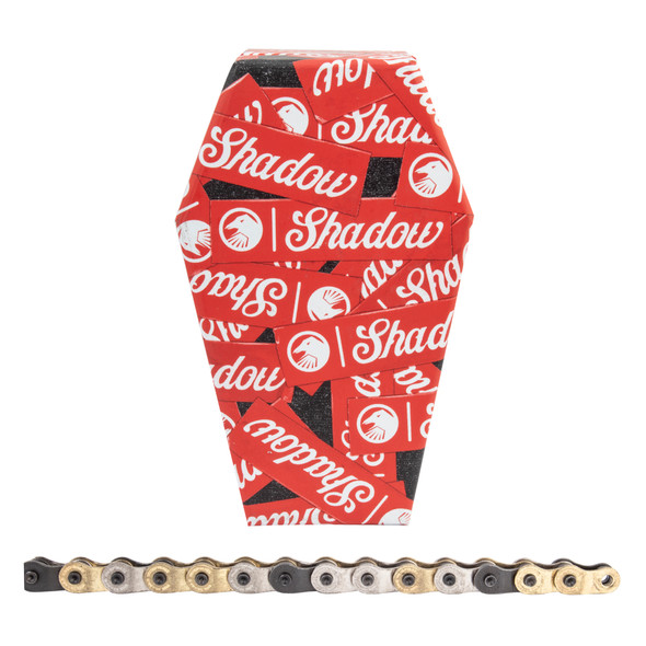 The Shadow Conspiracy Chain 1/2X1/8 Interlock V2 1-Speed Gd/Black/Silver 98L