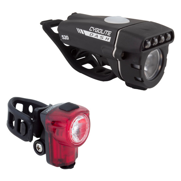 Cygolite Light Combo Dash 520/Hotshot Micro 30 Usb Black