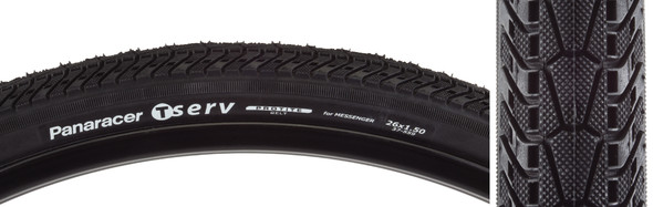 Panaracer Tire Tserv Protite 26X1.5 Fold Black/Black