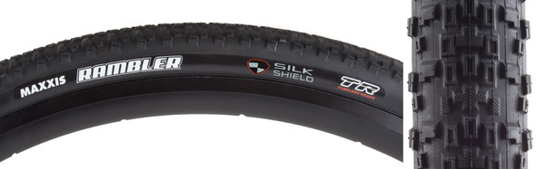 Maxxis Tire Rambler 700X45 Black Fold/60 Dc/Stainless Steel/Tr