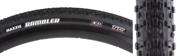 Maxxis Tire Rambler 700X50 Black Fold/120 Dc/Exo/Tr