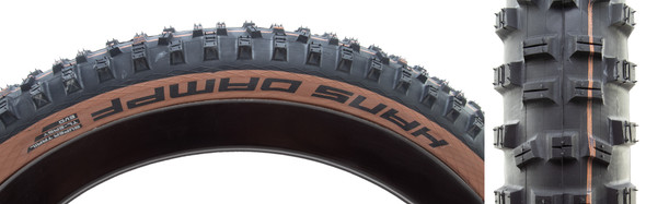 Schwalbe Tire Hans Dampf 29X2.6 Evo S-Trail Black/Brz Addix Tlr E25 Fold