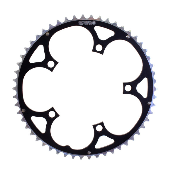 Origin8 Chainring 130Mm 54-Tooth Ramped Black/Silver